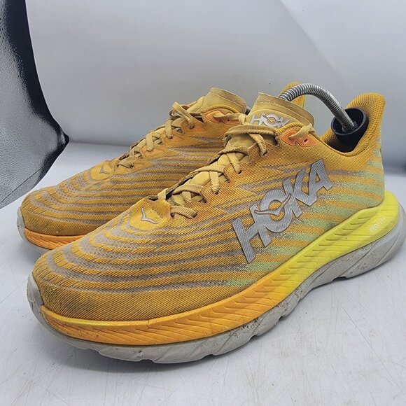 Hoka One One Mach 5 Mens 12 D Radiant Yellow Evening Primrose Athletic Shoes main image 14